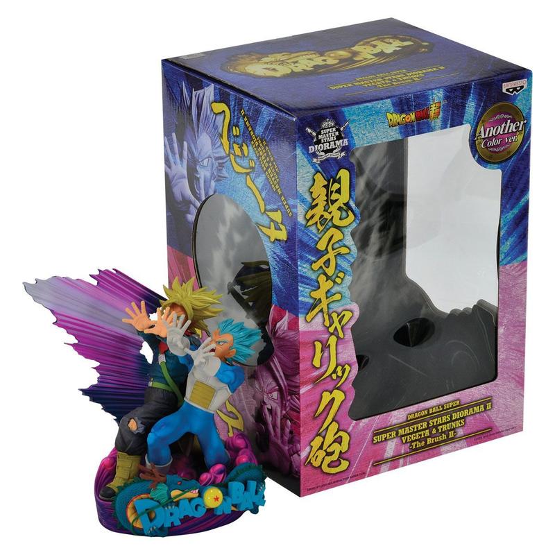 Dragon ball super super master star diorama vegeta trunks - Bandai